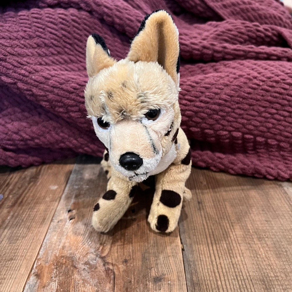 SOS Save Our Space Serval Cub Plush Spotted Stuffed Animal 10 Inch
